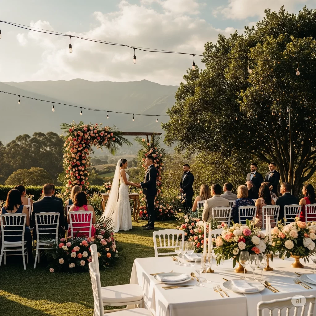 Bodas Destino Campestre en Medellín colombia destination wedding