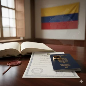 trámites legales para casarte en Colombia
