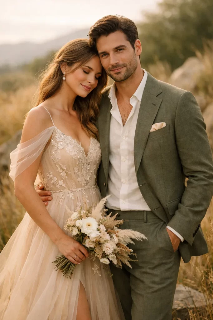 Moda nupcial y belleza 2026